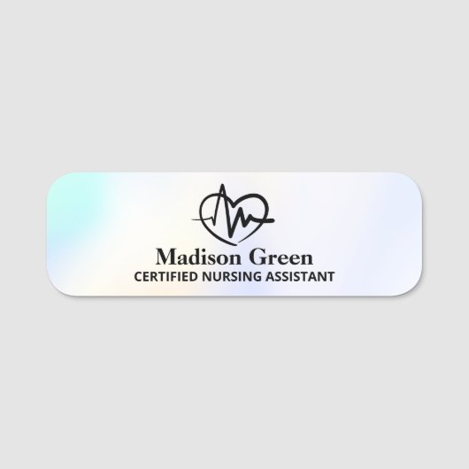 Nurzing Assistant CNA Naamplaatje (Voorkant)