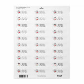 Nurzing LPN RN Love Tattoo Etiket (Full Sheet)