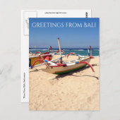 nusa dua boten briefkaart (Voorkant / Achterkant)