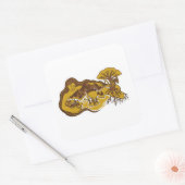 Nusa Ina (Moeder Eiland) Vierkante Sticker (Envelop)