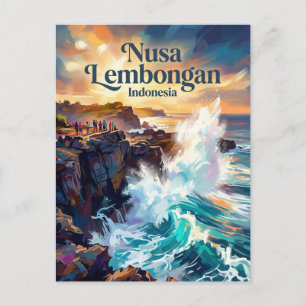 Nusa Lembongan Indonesië Briefkaart