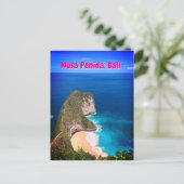 Nusa Penida, het strand van de dinosaurus Briefkaart (Staand voorkant)