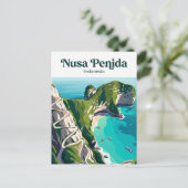 Nusa Penida Indonesië Briefkaart (Staand voorkant)