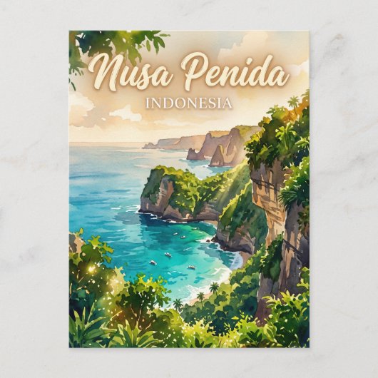 Nusa Penida Indonesië Briefkaart (Voorkant)