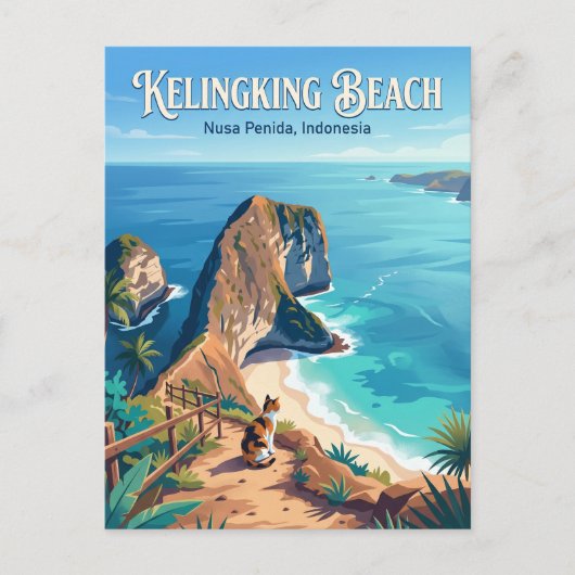 Nusa Penida Indonesië Briefkaart (Voorkant)