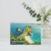 Nusa Penida Indonesië Briefkaart (Staand voorkant)