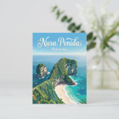 Nusa Penida Indonesië Briefkaart (Staand voorkant)