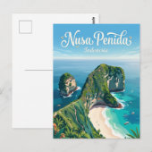 Nusa Penida Indonesië Briefkaart (Voorkant / Achterkant)