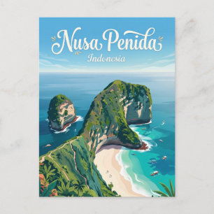 Nusa Penida Indonesië Briefkaart