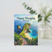 Nusa Penida Indonesië Briefkaart (Staand voorkant)