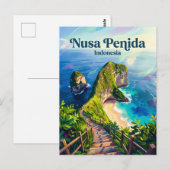 Nusa Penida Indonesië Briefkaart (Voorkant / Achterkant)