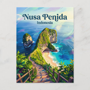 Nusa Penida Indonesië Briefkaart