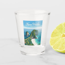 Nusa Penida Indonesië Shot Glas