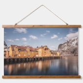 Nusfjord Lofoten Hangend Wandkleed (Voorkant)