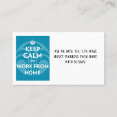 NuSkin Visitekaartje (Achterkant)