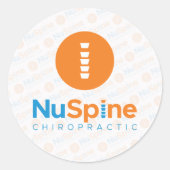 NuSpine Stickers & Labels (Voorkant)