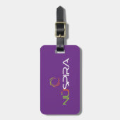 NuSpira Bagagelabel (Voorkant verticaal)
