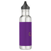 NuSpira Paarse Roestvrij Steal Waterfles Waterfles (Links)