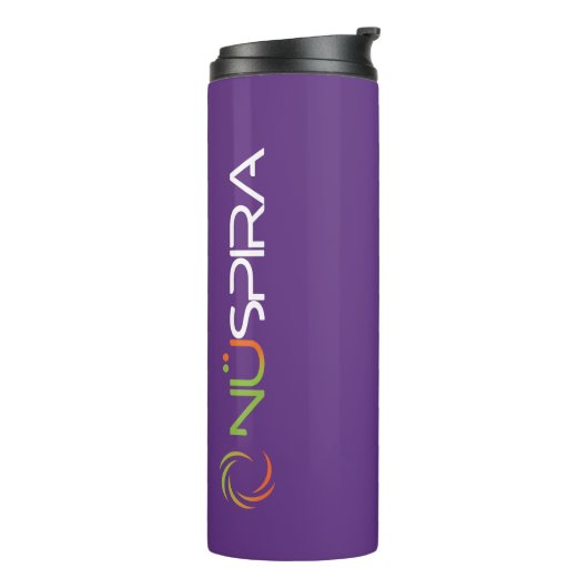 NuSpira Paarse Thermosbeker (Gedraaid links)