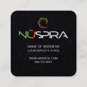 NuSpira Visitekaartje (Voorkant)