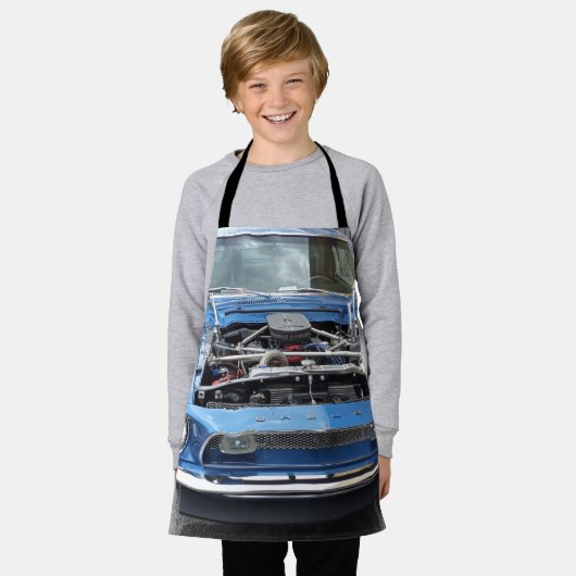 nustang Shelby antiek Schort (Gedragen)