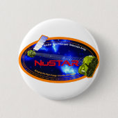 NuSTAR (Nuclear Spectroscopic Telescope Array) Ronde Button 5,7 Cm (Voorkant)