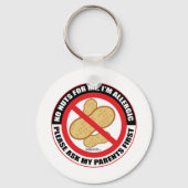 Nut Allergy Sleutelhanger (Voorkant)
