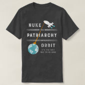 Nut de patriarchie van de baan t-shirt (Design voorkant)