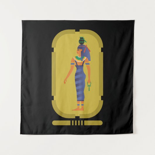 Nut Egyptian Goddess Tapestry Wandkleed (Voorkant)