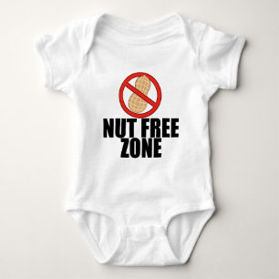 Nut Free Zone Peanut Allergy Romper