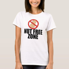 Nut Free Zone T-shirt