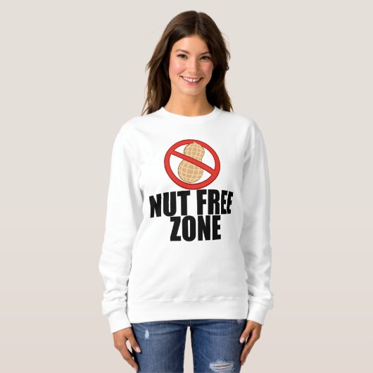 Nut Free Zone Trui (Voorkant volledig)