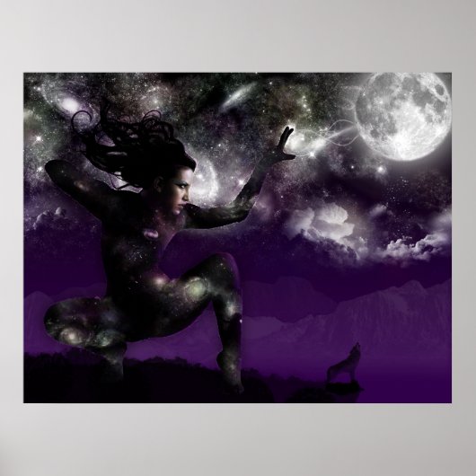 Nut - Godin Night Poster (Voorkant)