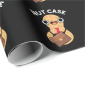 Nut Hoesje Funny Peanut Puns Dark BG Cadeaupapier (Rol Hoek)