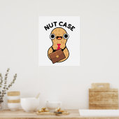 Nut Hoesje Funny Peanut Puns Poster (Keuken)