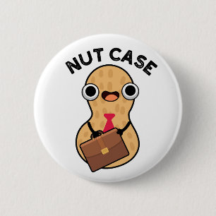 Nut Hoesje Funny Peanut Puns Ronde Button 5,7 Cm
