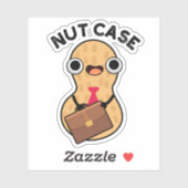 Nut Hoesje Funny Peanut Puns Sticker (Vel)