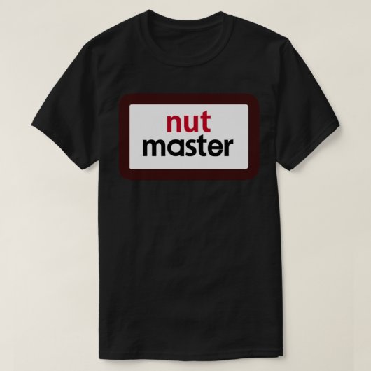 Nut Master T-Shirt (Design voorkant)