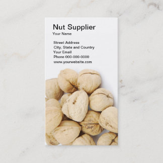 Nut Supplier Visitekaartje