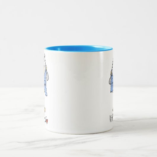 Nut T-shirts en cadeautjes Tweekleurige Koffiemok (Center)