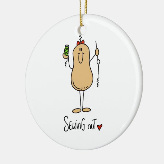 Nut T-shirts en schenkingen Keramisch Ornament (Links)