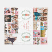 Nutcracker 29 foto moderne, minimale kerstmis fleece deken (Voorkant (Horizontaal))