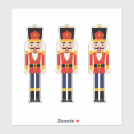 Nutcracker Aangepast gesneden vinylsticker Sticker