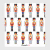 Nutcracker Aangepast gesneden vinylsticker Sticker (Vel)
