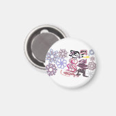 Nutcracker and Ballet winter  Magneet (Voorkant / Achterkant)