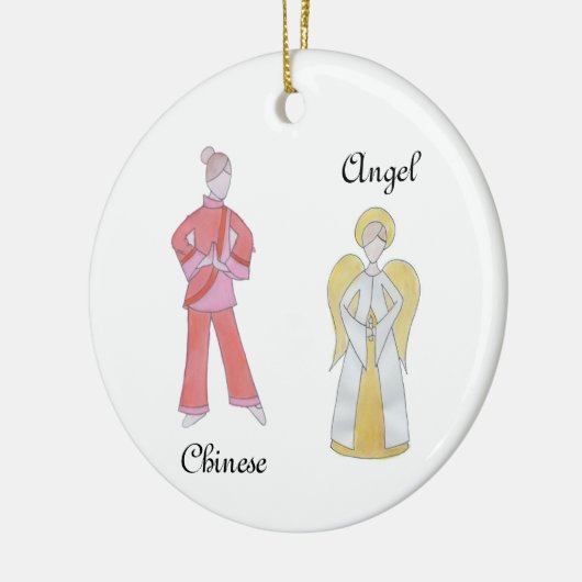 Nutcracker Angel/Chinese Keepomwille Ornament (Links)