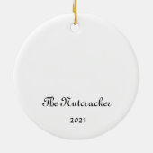 Nutcracker Angel/Chinese Keepomwille Ornament (Achterkant)