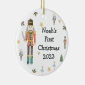 Nutcracker Babies First Christmas Ornament (Rechts)