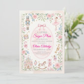Nutcracker Baby Shower Kaart (Staand voorkant)