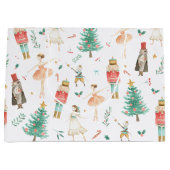 Nutcracker Ballet Afbeeldingen Gift Bag Groot Cadeauzakje (Voorkant)